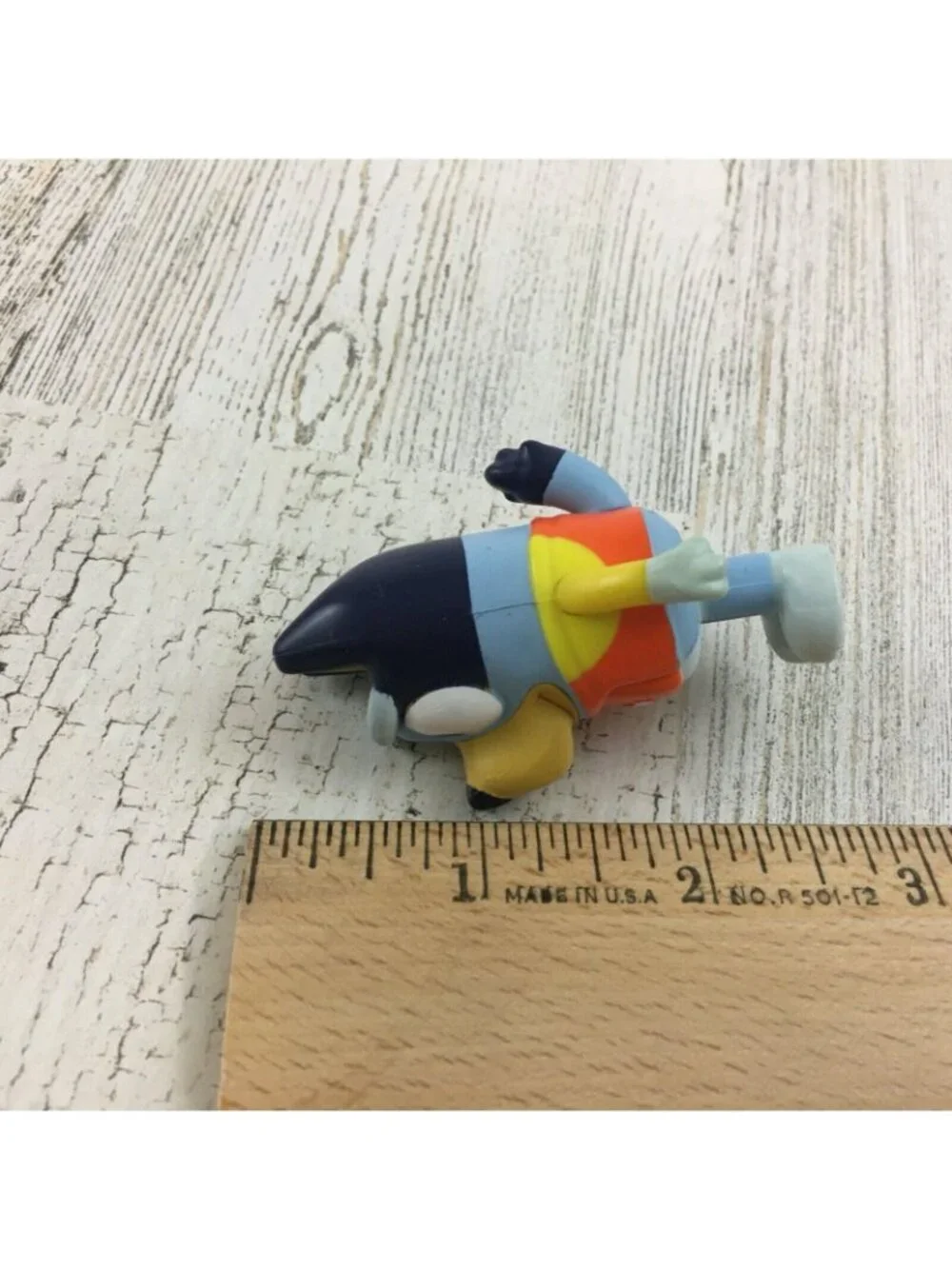 Bluey Heeler Figure Pink Goggles Orange Swim Suit Rashie Pool Beach Day NEW